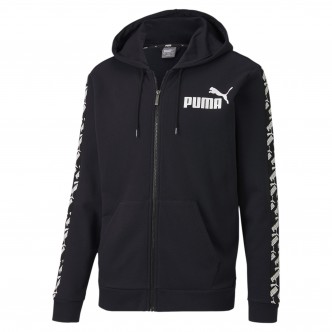 Puma Amplified Hooded Jacket TR Nero/Bianco 581396-01