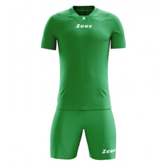 KIT PROMO   MAGLIA E PANTALONCINO CALCIO COLORE. VERDE     ZEUS SPORT