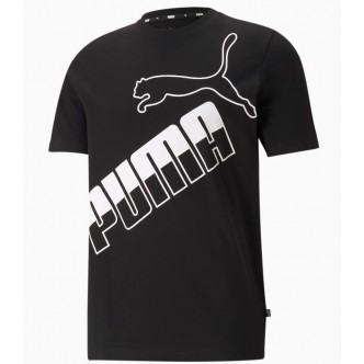 PUMA - T-shirt con logo grande uomo - 585771-01