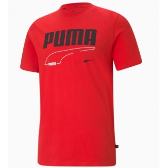 PUMA - Rebel Tee B Red - 587018-11