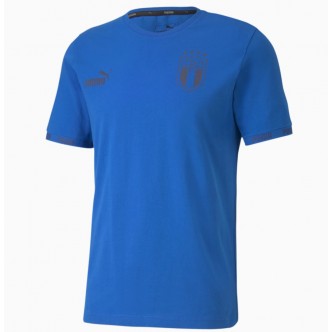 PUMA - FIGC FtblCulture Tee Team Power Blu - 757245-01