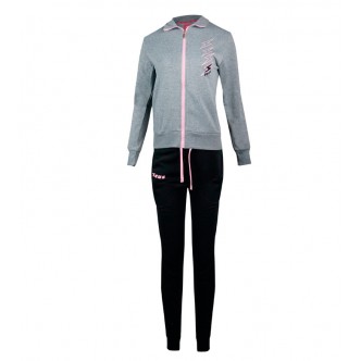 ZEUS - TUTA WZ02 - Grigio Melange/Rosa - DONNA - WZ02G
