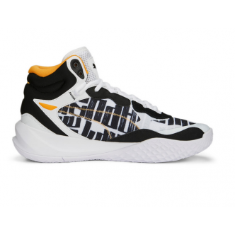 PUMA - PLAYMAKER PRO MID BLOCK PARTY - WHITE CLEMENTIN - UOMO - 378328 - 01
