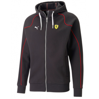 PUMA - FERRARI RACE HOODED SWEAT JACKET - BLACK - UOMO - 538164 - 01