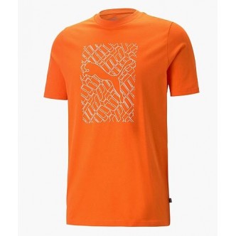 PUMA - GRAPHICS CAT TEE - CAYENNE PEPPER - UOMO - 674474 - 23