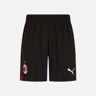 PUMA - ACMILAN PANTALONCINI GARA HOME REPLICA 2022/23 - NERO / ROSSO - UOMO - 765856 - 01