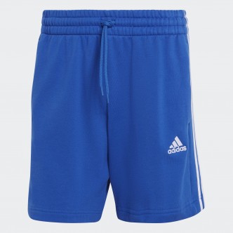 ADIDAS - ESSENTIAL FRENCH TERRY 3 STRIPES - BLUE - UOMO - HZ2215