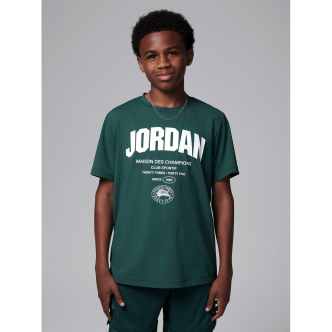 T-SHIRT BAMBINO JORDAN VERDE BIANCO RAGAZZO 95D312-EI8