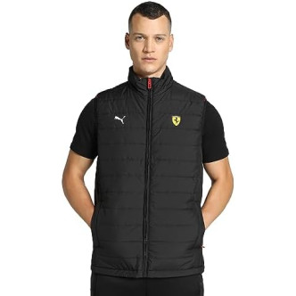 GILET FERRARI PADED NERO UOMO Uomo 620939-01