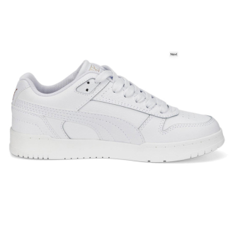 SCARPA PUMA REBOUND GAME LOW JR BIANCO RAGAZZO RAGAZZO 387350-01