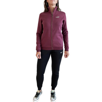 TUTA PUMA BRONZE SUIT COLORE NERO BORDEAUX DA DONNA Donna 679152-22