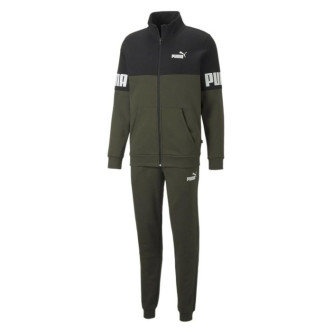 TUTA PUMA DA UOMO TRACKSUIT COLORE VERDE NERO Uomo 670038-70