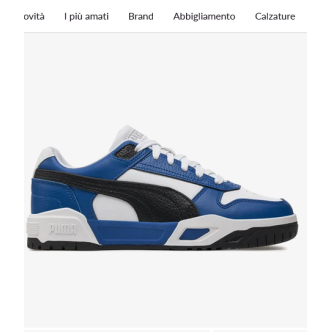 PUMA RBD TECH CLASSIC BLU NERO BIANCO Uomo 396553-03