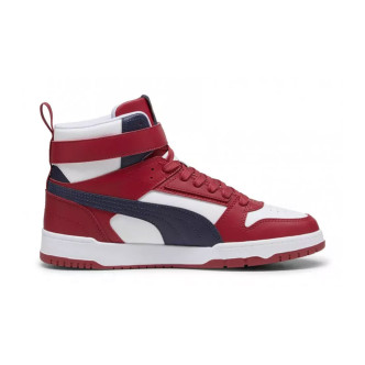 PUMA REBOUND GAME MID UOMO ROSSO BLU BIANCO Uomo 385839-23