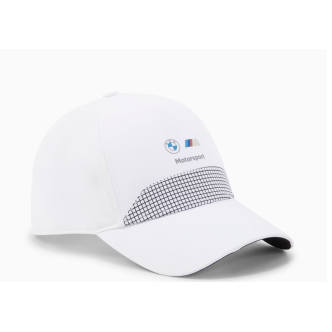 CAPPELLO PUMA BMW MMS CON VISIERA A BECCO COLORE BIANCO UNISEX 025666-02