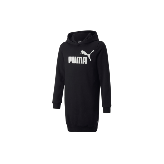 PUMA VESTITO CON CAPPUCCIO DA RAGAZZA NERO BIANCA RAGAZZA 670309-01