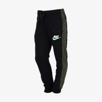 PANTALONE NIKE DA BAMBINO COLORE NERO VERDE Bimbo 86H485-023