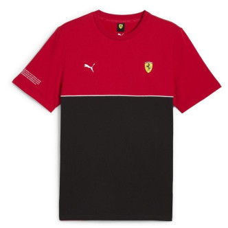 PUMA T-SHIRT FERRARI COLORE ROSSO NERO DA UOMO Uomo 630219-02