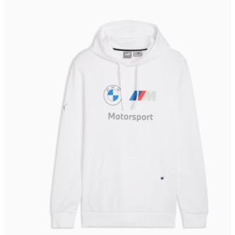 PUMA BMW FELPA CON CAPPUCCIO UOMO COLORE BIANCO Uomo 624162-02