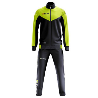 TUTA TRAINING ULYSSE DA UOMO PER ALLENAMENTO COLORE BLU GIALLO FLUO Uomo ULYSSETUTABGF
