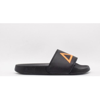 SUN68 CIABATTA DA RAGAZZO COLORE NERO ARANCIO FLUO RAGAZZO X34203-11