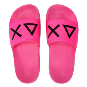 SUN68 CIABATTA DA RAGAZZA COLORE FUXIA FLUO RAGAZZA X34403-62
