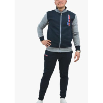 TUTA HOME WEAR DA UOMO COLORE BLU GRIGIO Uomo MZ01BG