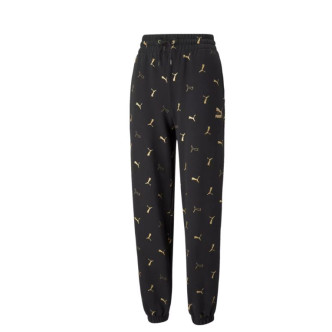 PUMA PANTALONE DA DONNA COLORE NERO ORO Donna 531640-51