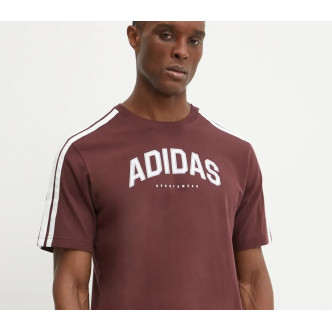 ADIDAS - T-SHIRT GIROCOLLO DA UOMO COLORE AMARANTO JM0380 Uomo JM0380