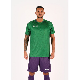 KIT HERO COMPLETO CALCIO ZEUS SPORT VERDE/VIOLA