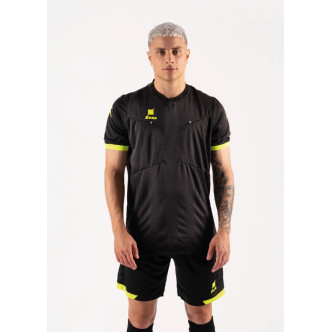 KIT ARBITRO MARKO ZEUS SPORT NERO/GIALLOFLUO