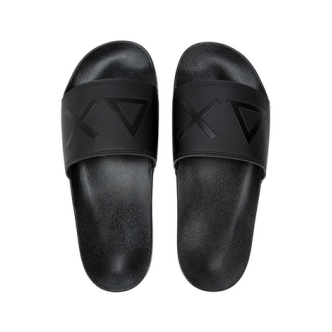 SUN68 CIABATTA DA UOMO SLIPPERS LOGO COLORE NERO Uomo X35102-11