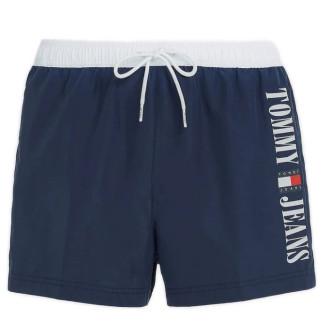 TOMMY JEANS COSTUME DA BAGNO PER UOMO COLORE BLU BIANCO Uomo UM0UM02755 C87
