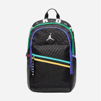 JORDAN ZAINO UNISEX A SPALLA COLORE NERO MULTI UNISEX MA0924-K90