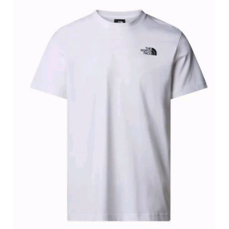 The North Face T-shirt Vertical NF0A89FPFN4 COLORE BIANCO Uomo NF0A89FPFN4