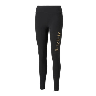 PUMA LEGGINGS CLASSIC DA DONNA COLORE NERO ORO Donna 531645-51