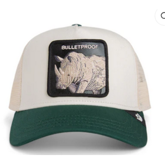 GOORIN BROS CAPPELLO  CON RINOCERONTE BULLETPROOF CREMA 101-2543 UNISEX 101-2543