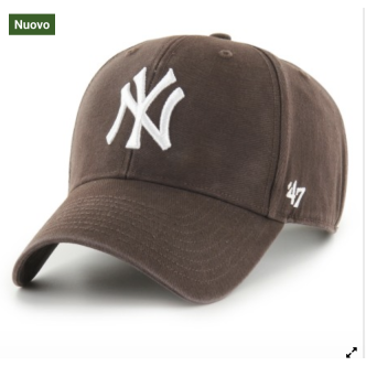 47 Brand Cappellino 47 Brand MLB New York Yankees Cap MSRRONE B-GWMVP17GES-BWB UNISEX B-GWMVP17GES-BWB