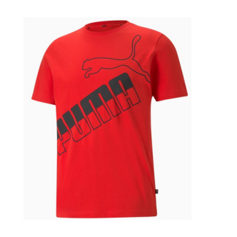 PUMA - T-shirt con logo grande uomo - 585771-11 Uomo 585771 11