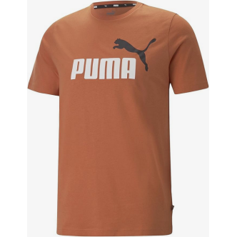 PUMA T-SHIRT ESS+ 2 COL LOGO PUM, ORANGE UOMO 586759 94 Uomo 586759 94