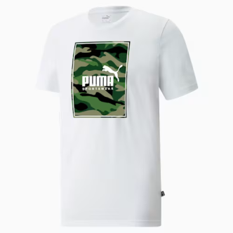 PUMA T-SHIRT Box Logo Camo Men's Tee 849085 02 Uomo 849085 02
