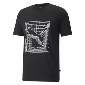PUMA T-SHIRT CAT GRAPHIC TEE UOMO 848563 01 Uomo 848563 01