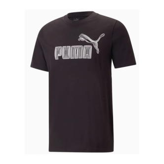 PUMA GRAPHICS NO. 1 LOGO TEE PUMA 674473-01 Uomo 674473 01