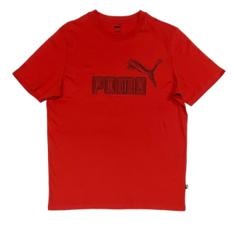 Puma T-SHIRT Graphics UOMO ROSSO 674473-11 Uomo 674473 11
