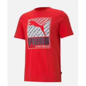 PUMA - T-SHIRT CAT BOX TEE - 587766-11 Uomo 587766 11