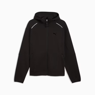 PUMA Felpa con cappuccio e zip PUMATECH dal taglio morbido da uomo 636743 01 Uomo 636743 01